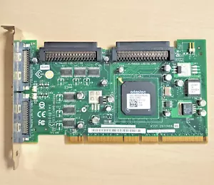 Dell Adaptec ASC 39320A Dell Ultra 320 PCI-X SCSI Controller Card - Picture 1 of 3