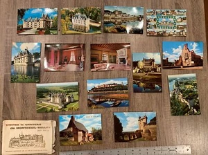 Les Merveilles du Val de Loire Set Of 14 Postcards - Picture 1 of 18