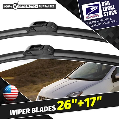 Limpiaparabrisas delantero 26" y 17" para Nissan Altima 2002-2006 (juego de 2) Foto 1 de 4