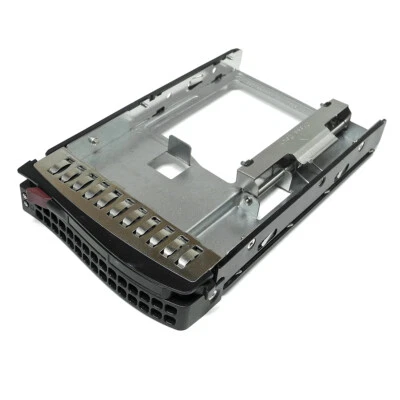 Adaptateur Supermicro Hot-Plug HDD Drive Tray 3,5" vers 2,5" MCP-220-00118-0B - Photo 1/4