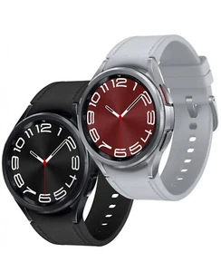 Samsung Galaxy Watch6 Classic-SM-R965 47mm LTE Bluetooth Wi-Fi GPS, Lederarmband - Bild 1 von 4