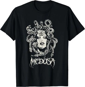 Nueva Camiseta Limitada Medusa Mitología Griega Gótica - Imagen 1 de 5