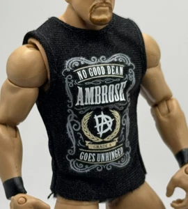 WWE Moxley Dean Ambrose Shirt Accessory Mattel Figure Clothes 1/12 K3 - Picture 1 of 1