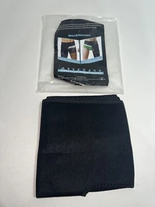 NEW! Support Brace Compression Sleeve for Hamstring Groin Thigh Sciatica + Black - Picture 1 of 5