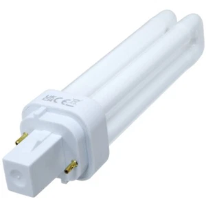 CFL Light Bulbs 18 Watt Lamp 2 Pin Cool White Compact Fluorescent Double Turn - Picture 1 of 11
