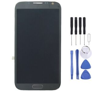  For Samsung Galaxy Note II / N7100  LCD Display Touch Screen None Frame White