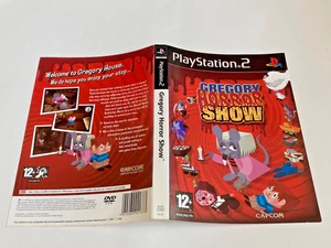 Gregory Horror Show Original Ps2 Inlay - Minor damage from torn retail sticker. - Picture 1 of 1