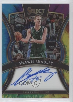 2019-20 Panini Select Signatures Tie-Dye Prizm /25 Shawn Bradley #SG-SBD Auto - Image 1 of 2