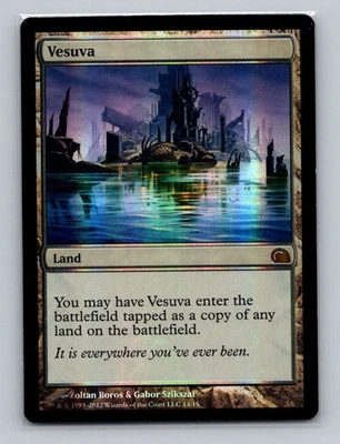 1x FOIL Vesuva (14) From The Vault Realms FTV MTG Magic NM - Image 1 of 2