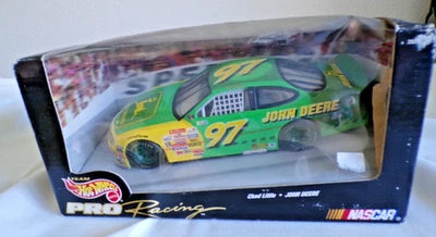 Chad Little John Deere Team Hot Wheels 1997 Die Cast Car #97 caixa fechada - Imagem 1 de 3