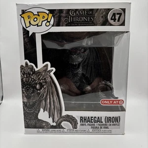 Funko Pop Game of Thrones Rhaegal Iron #47 Target Exclusive NEW - Picture 1 of 8