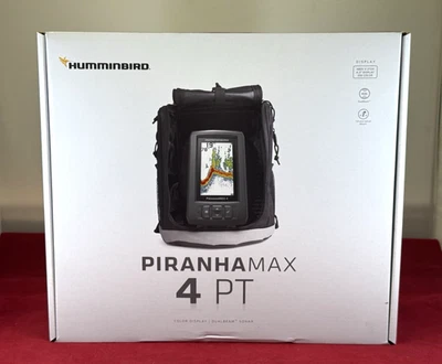 Humminbird 410170-1 PiranhaMAX 4 PT Portable Fishfinder - Image 1 of 4