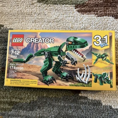 LEGO Creator Mighty Dinosaur Toy 31058 3 en 1 T-Rex - Nuevo Sellado Foto 1 de 2