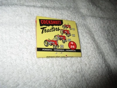 Weedsport New York Cockshutt Farm Tractor 20 30 40 50 Matchbook Ernie Blumer Foto 1 de 3