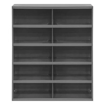 Durham Mfg 397-95 Prime Cold Rolled Steel Pigeonhole Bin Unit, 12 In D X 42 In