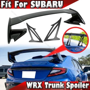 22-24 Fits SUBARU WRX 5th VB STI Trunk Spoiler Painted #D4S + Stabilizer Support - Foto 1 di 10