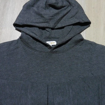 PETER MILLAR Mens XL OASIS HOODIE CHARCOAL GREY GOLF PULLOVER SWEATSHIRT - Image 1 of 4