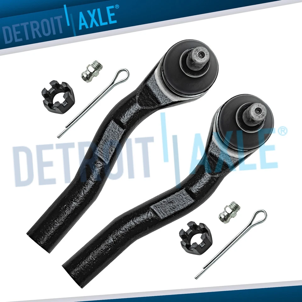 Par de extremos de varilla de amarre exterior delantera para Honda CR-V 2012 2013 2014 2015 2016 Foto 1 de 4