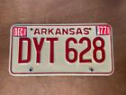 1977 Arkansas License Plate # DYT 628