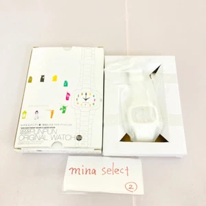 Oyasumi Goodnight Punpun Inio Asano Wrist Watch with Box White Manga Jp Rare - Picture 1 of 24