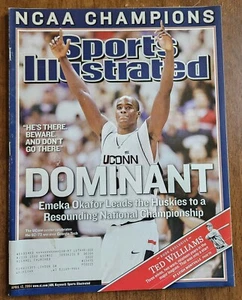 Sports Illustrated  April 12, 2004 - Uconn Dominant - Emeka Okafor - Picture 1 of 2