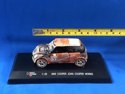 HIGHSPEED 1:43 MINI COOPER CAR MODEL JOHN BEAUTRAN 33 - Image 1 of 4