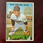 2016 Topps Set 1967 RICH ROLLINS #98 50th ANNIVERSARY BUYBACKS Insert TWINS VGEX