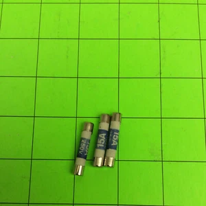 Set of (3) Microwave FS15 15A 250V Fuse - Bild 1 von 6