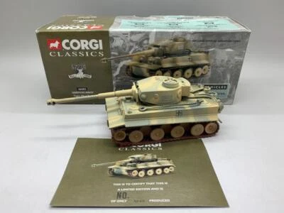 CORGI SAMPLE MODEL BLANK CERTIFICATE GERMAN ARMY TIGER MK I TANK 66501 1/60 - Image 1 of 2