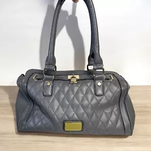 Gray, quilted dome Purse by Christian Lacroix - Picture 1 of 5
