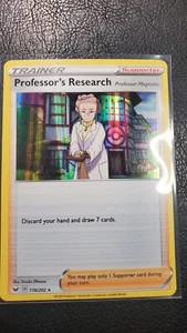 Professor's Research (Magnolia) Holo 178/202 M PF Pokémon Espada y Escudo - Imagen 1 de 2