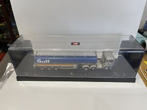 Corgi 75101 ERF Tanker - GULF OIL - Scale 1:50 - In Display Case