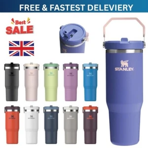 1x Stanley Flip Straw Tumbler 1.0 Water Bottle With Straw 0.89L - Keeps Cold UK - Picture 1 of 37