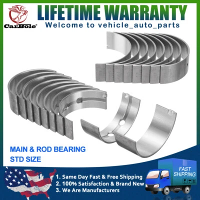 Juego de rodamientos principales y de varilla para Toyota Tacoma RZN161 RZN171 RZN191 RZN196 3RZ 1995-04 Foto 1 de 4