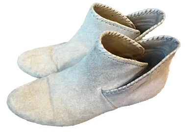 Jack Rogers Ankle Short booties 8 suede Sand beige womens tan Boots - Image 1 of 4