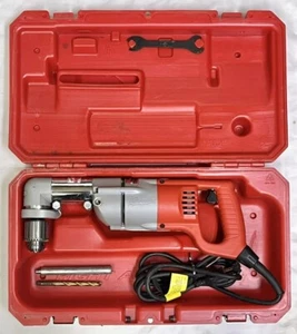 Milwaukee 7 Amp Corded 1/2 in. Corded Right-Angle Drill Kit with Hard Case - Picture 1 of 6