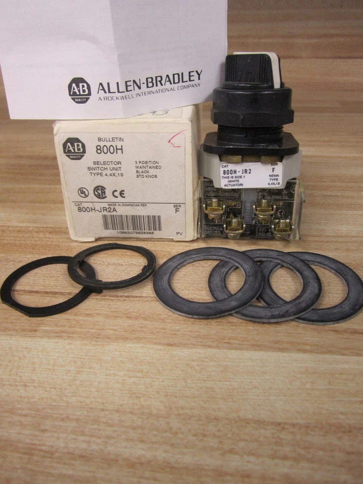 Allen-Bradley 800H-JR2A Knob Selector Switch