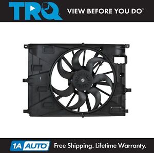 TRQ Radiator Cooling Fan Assembly For 20-22 Buick Encore GX Chevy Trailblazer