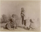 Photo Albuminé Tibet Tibetan Women Vers 1880