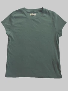 MADEWELL T-Shirt Damen Medium Supima® Baumwolle gerippt Rundhals olivgrün #ND836 - Bild 1 von 16