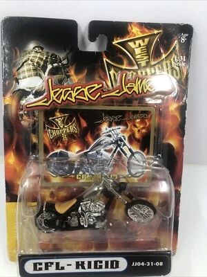 JESSE JAMES CFL - Rigid , West Coast Choppers JJ04-31-08. 1:31 Scale. Sealed - Image 1 of 4