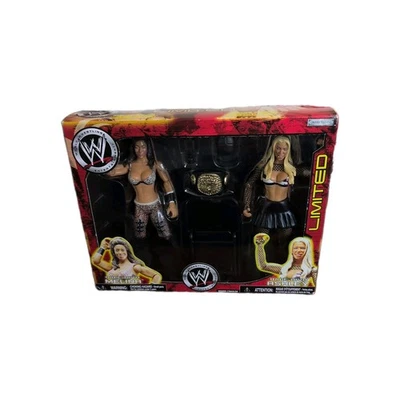 WWE Jakks Limited 2-pack Melina VS Ashley Action Figures, Wrestling Rare - Image 1 of 4
