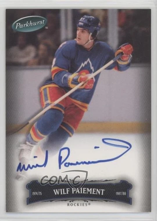 2006-07 Upper Deck Parkhurst Auto Wilf Paiement #160 Auto - Image 1 of 2