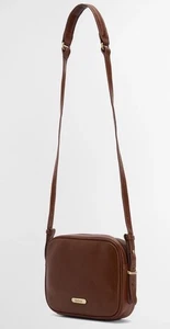 Bolso Bandolera Barbour Mujer Daphne Cuero Marrón Genuino Nuevo Con Bolso para Dormir - Imagen 1 de 10