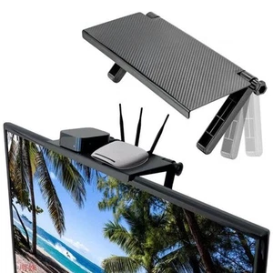 Storage Rack Storage Organizer Tv Rack with Router Storage Shelf - Afbeelding 1 van 12