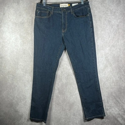 Pantalones de mezclilla Sastre Vintage Canaan para hombre 36X30 azul lavado oscuro calce ajustado todos los días Foto 1 de 4