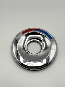 Delta RP21630 Escutcheon Plate Replacement For Single Handle Tub/Shower, Chrome - Picture 1 of 8