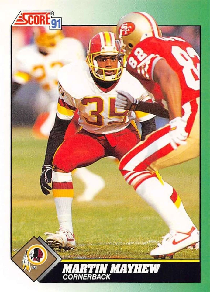 1991 Score NFL Football Trading Cards Pick From List 1-250 - Image 1 of 1