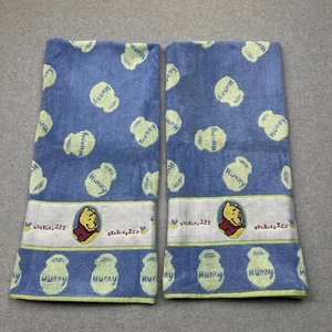 NWT Disney Winnie The Pooh Bath Towel SET OF 2 Honey Pot Bees 52x72 Beach - Picture 1 of 9