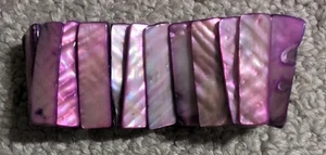 Pulsera elástica Purple Shell 25 - Imagen 1 de 6